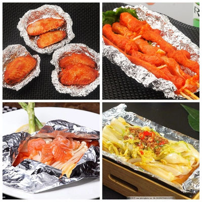 Aluminium Tin Foil Roll Food Baking Aluminum Foil Paper Tasteless