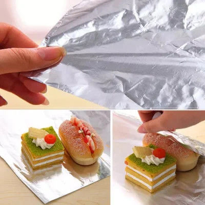 8011 Heavy Duty Aluminium Foil Roll Customizable For Food Packaging