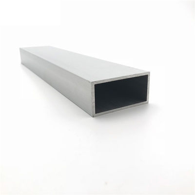 Alloy 2 Inch / 4 Inch Aluminum Pipe 6082 Extruded Anodized Surface