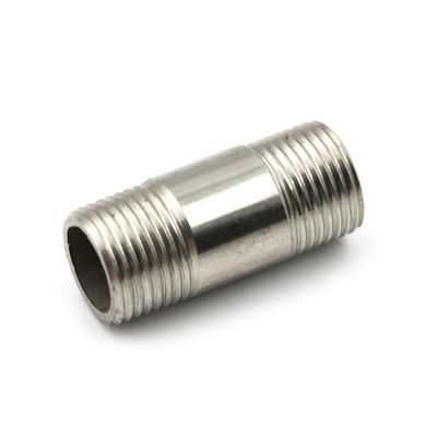 BS Standard 304L Stainless Steel Pipe Fittings Threaded Connection MOQ 1TON