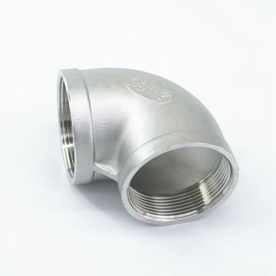 SS316 SS304 Seamless Pipe Fitting 90 Degree 304 Stainless Steel Pipe Elbow For Handrail Fitting