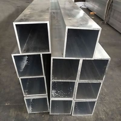 Hot Selling Anodizing Square Aluminium Profiles 6061 Aluminum Rectangular Tube 6063 Square Aluminum Pipes