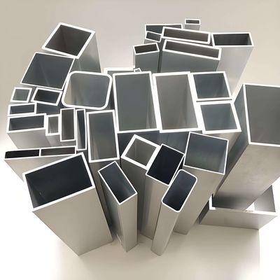 Factory Processing Aluminum square pipe 6063 7075 Industrial Aluminum tube