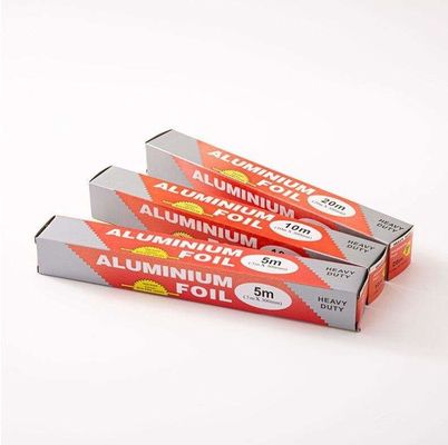 Household Kitchen 18 Micron Aluminium Foil 100m For Food Packing